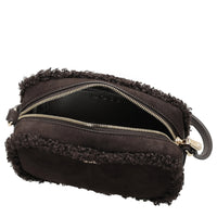 BOSS Women Sandy Crossbody SH - Bandolera (dark brown)