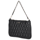 Guess Maxine Quilted Flat Pouch - Schultertasche 24 cm (black) - Ansicht 2