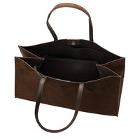 HUGO Women Cymbeline S Tote - Bolso shopper 46 cm (dark brown)