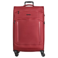 D&N Travel Line 9804 - 4-Rollen-Trolley L 78 cm erw. (dark red)