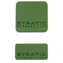 Stratic BUZZ - Ersatz-Logoplatten-Set Vorder- und Rückseite (green)