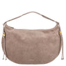 Coccinelle Thess Suede Bim - Schultertasche 45 cm (warm taupe)