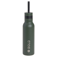 Lässig Double Walled Bottle Stainless Steel Bold - Trinkflasche (Dark Olive)