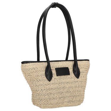 Seidenfelt Savonlinna Tulip - Shopper 33.5 cm (natural straw with black) - Ansicht 5
