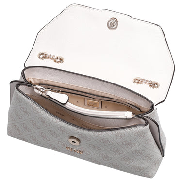 Guess Lindsey XBody Flap - Umhängetasche 27 cm (bone logo) - Ansicht 6