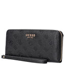 Guess Ella Logo SLG Large Zip - Geldbörse 12cc 20 cm (black logo) - Ansicht 3