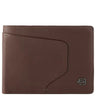 Piquadro Akron - Herrengeldbörse 4cc 13 cm (dark brown)