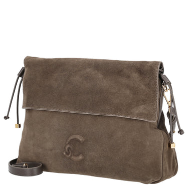 Coccinelle Lidia Suede Bim - Umhängetasche 40 cm (fango) - Ansicht 2