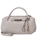 Guess Carmella 3 Comp Satchel - Henkeltasche 30 cm (bone logo)