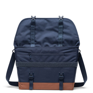 Herschel Cove Messenger - Umhängetasche 16" 50 cm (navy/saddle brown) - Ansicht 4