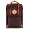 Fjällräven Kånken Koncept - Mochila 15" 40 cm (black oak-rowan red)