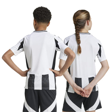 adidas Juventus Turin Fußball - Jr. Heimtrikot 24/25 (white/black, 176) - Ansicht 6