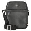 BOSS Zair Ns Zip - Bolso bandolera Leder 21 cm (negro)