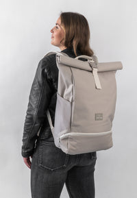 Johnny Urban Allen Large - Rolltop-Rucksack 45 cm (sand) - Ansicht 2
