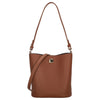 Coccinelle Nikla - Bolso de hombro 20 cm (cognac/noir)