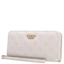 Guess Ella Logo SLG Large Zip - Geldbörse 12cc 20 cm (stone logo) - Ansicht 3