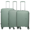 Travelite Tamaris Voyaage - Set de trolley con 4 ruedas 3 piezas L/M/S (sage green)