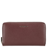 Coccinelle Metallic Soft - Geldbörse 7cc 18 cm (berry)