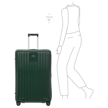 Brics Positano - 4-Rollen-Trolley XL 82 cm erw. (emerald green) - Ansicht 10
