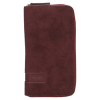 zwei Mademoiselle MW2 - Geldbörse 15cc 20 cm (nubuk-bordeaux)