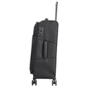 D&N Travel Line 9804 - 4-Rollen-Trolley M 68 cm erw. (black) - Ansicht 3