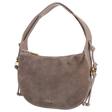Coccinelle Thess Suede Bim - Schultertasche 29 cm (warm taupe) - Ansicht 2
