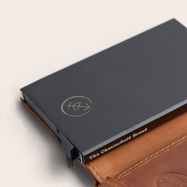 The Chesterfield Brand Leipzig - Kreditkartenetui 6cc 10 cm RFID (cognac) - Ansicht 9
