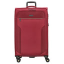 D&N Travel Line 9704 - 4-Rollen-Trolley L 78 cm erw. (dark red)