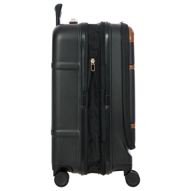Brics Bellagio - 4-Rollen-Kabinentrolley mit Vortasche 55 cm erw. (black/tan) - Ansicht 5