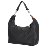 Liu Jo Faiza Hobo - Bolso de hombro M 40 cm (nero/brass gold)