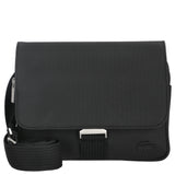 Lacoste Men's Classic Messenger - Umhängetasche 25 cm (black)