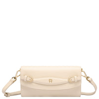 Aigner Cavallo Wallet on Strap - Umhängetasche/Geldbörse 6cc 21 cm (macadamia white)
