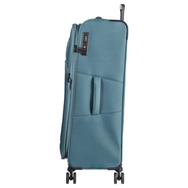 D&N Travel Line 9804 - 4-Rollen-Trolley L 78 cm erw. (petrol) - Ansicht 3