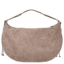 Coccinelle Thess Suede Bim - Schultertasche 45 cm (warm taupe) - Ansicht 4