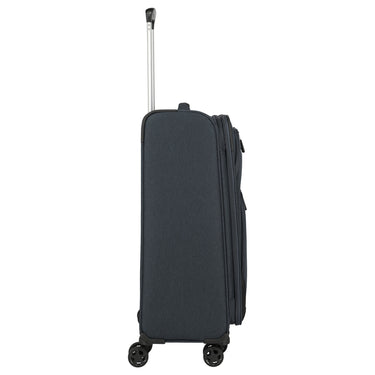 Travelite Kick Off - 4-Rollen-Trolley M 67 cm erw. (d'anthracite) - Ansicht 4