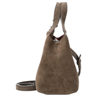 Coccinelle C-Easy Suede - Henkeltasche S 20 cm (fango/fango) - Ansicht 3
