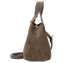 Coccinelle C-Easy Suede - Henkeltasche S 20 cm (fango/fango) - Ansicht 3