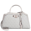 Guess Lindsey Satchel - Bolso de mano 36 cm (bone logo)