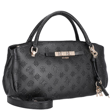 Guess Carmella 3 Comp Satchel - Henkeltasche 30 cm (black logo) - Ansicht 5