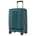 Stratic Novium ML - 4-Rollen-Kabinentrolley mit Vortasche 55 cm erw. (petrol) - Ansicht 2