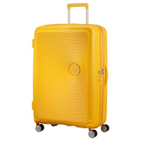 American Tourister Soundbox - Trolley de 4 ruedas 77 cm expandible (amarillo)