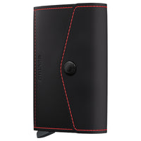 Secrid Envelope Matte - Geldbörse 8cc 10.2 cm RFID (black-red)