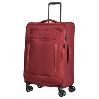 D&N Travel Line 9804 - 4-Rollen-Trolley M 68 cm erw. (dark red) - Ansicht 2