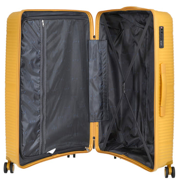 D&N Travel Line 4200 - 4 - Rollen Trolley - Set 3tlg (yellow) - Markenkoffer
