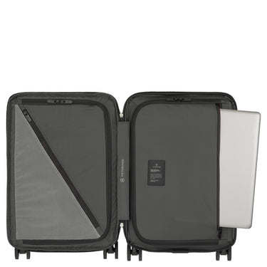 Victorinox Airox Advanced Frequent Flyer Carry On - 4-Rollen-Kabinentrolley 55 cm erw. (black) - Ansicht 6