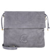 Coccinelle Lidia Suede Bim - Bolso de hombro 34 cm (stove/stove)