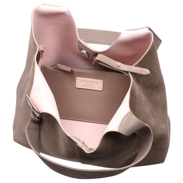Coccinelle C-Easy Suede - Shopper 31 cm (warm taupe) - Ansicht 6