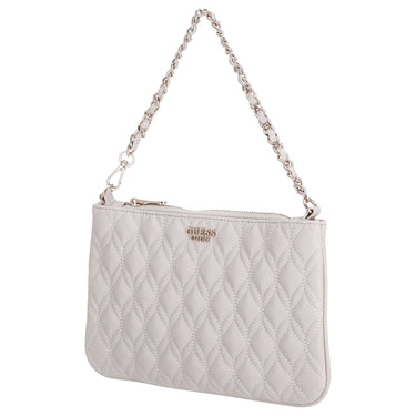 Guess Maxine Quilted Flat Pouch - Schultertasche 24 cm (light taupe) - Ansicht 2