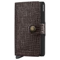 Secrid Miniwallet Palmellato - Geldbörse 6cc 10.2 cm RFID (brown)