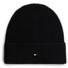 Tommy Hilfiger Flag Cashmere - Beanie (black)